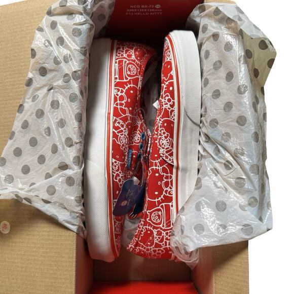 VANS x HELLO KITTY AUTHENTIC (RED/BLUE) SHOES (MEN 7.5/WOMEN 9) NEW in BOX! Rare - Picture 4 of 8